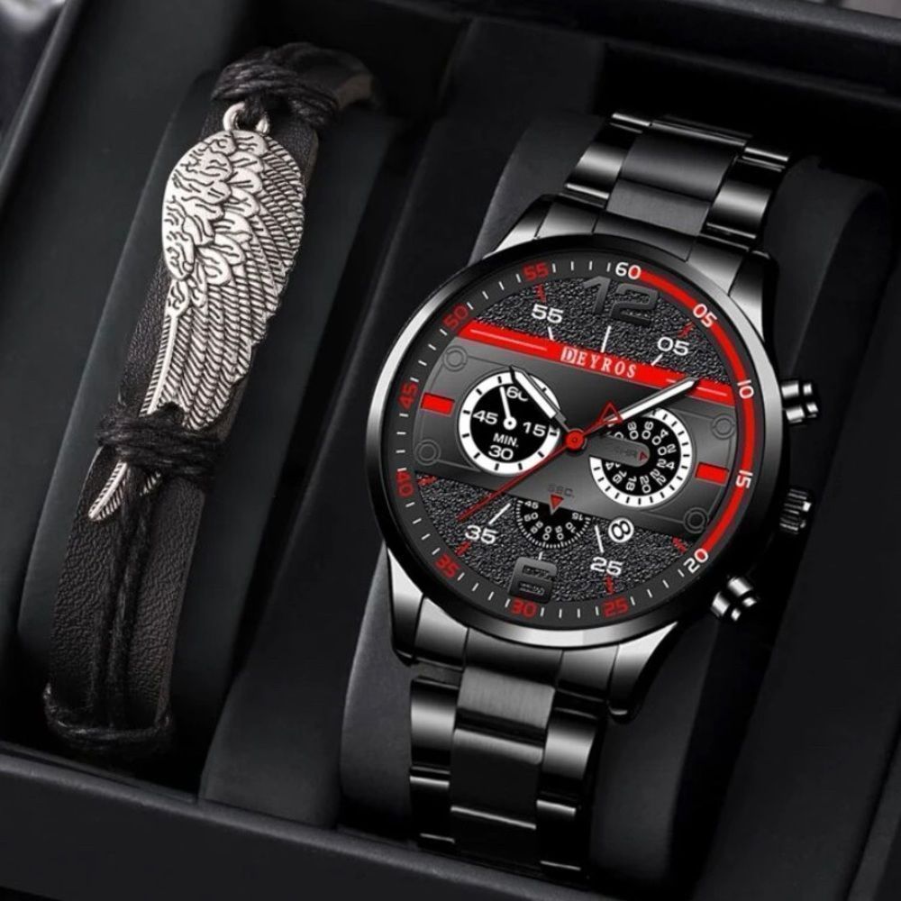 Men watch gift set - Picture 1 of 3